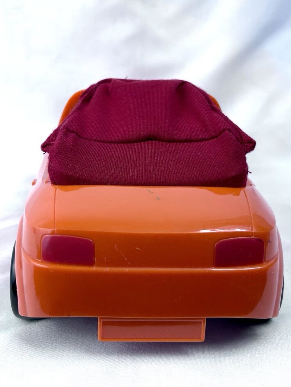 Toy Sports Car Orange Two-Seater Convertible for Calico Critters - Picture 9 of 12